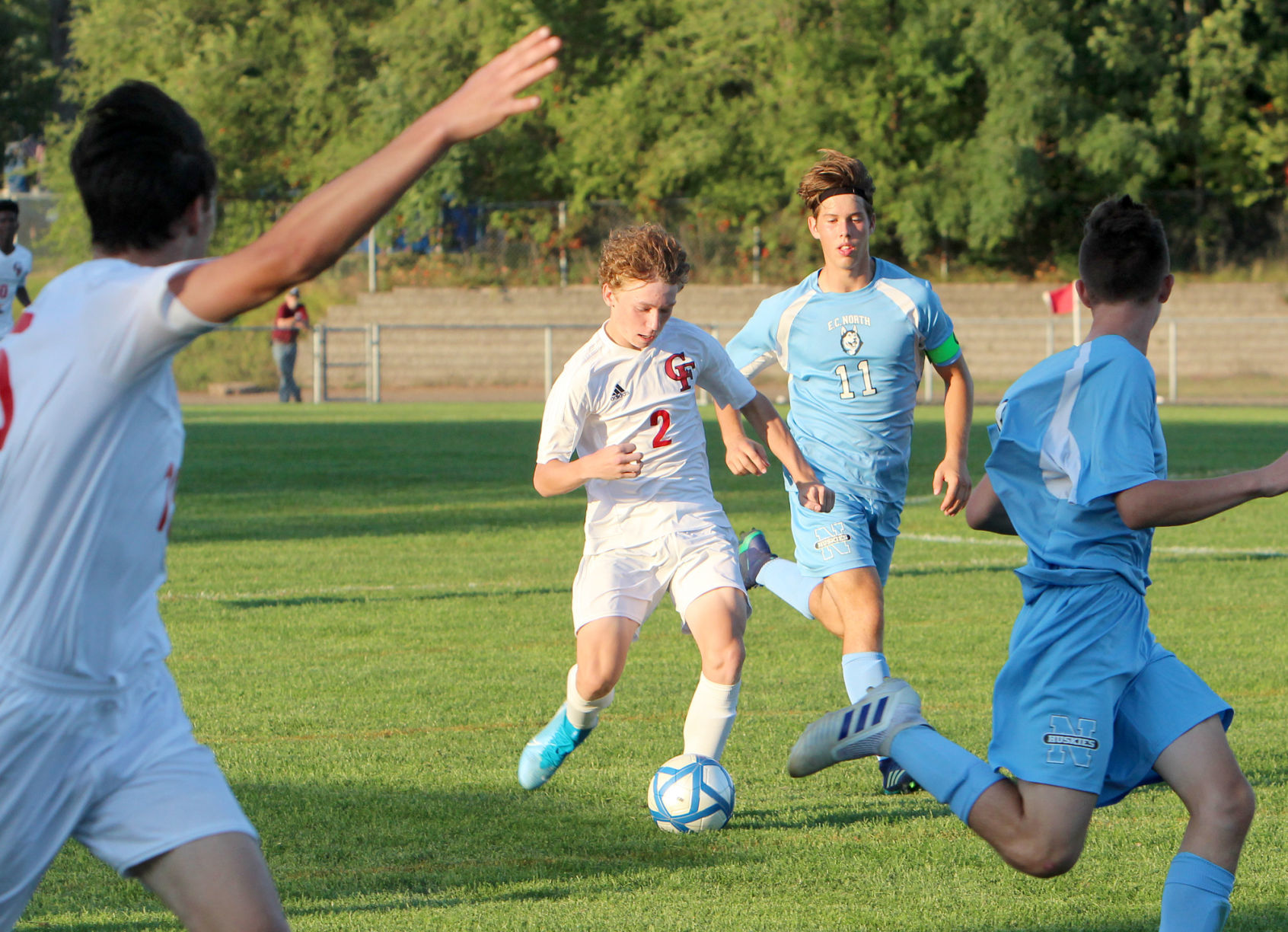 Chi-Hi boys soccer at Eau Claire North 9-17-19